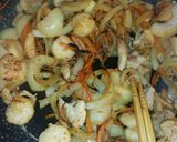 お野菜たっぷり焼きビーフン作り方4写真