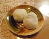 簡単☆あずき&抹茶プリン大福作り方7写真