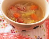炊飯器で、子供が喜ぶ野菜スープ★作り方5写真
