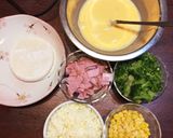 餃子の皮キッシュ作り方1写真