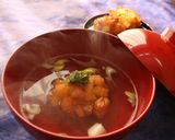 なめろうのかのこ揚げお椀仕立て作り方17写真