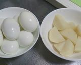 じゃがいもとイカの煮物作り方1写真