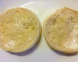 バター風味　花らっきょ×粉わかめトースト作り方2写真