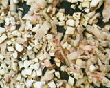 椎茸と豚肉とピーマンの栄養炒飯作り方3写真