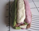 トヨ型大で4色パン♪作り方12写真