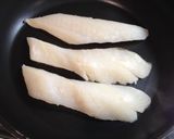 フライパンと白だしde鱈の京風みぞれ焼き作り方3写真
