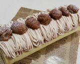 ふわふわ❤モンブランロールケーキ♪作り方25写真