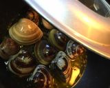 簡単！ハマグリのガーリック酒蒸し作り方6写真