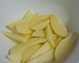 レンジで簡単♪じゃがいもの梅しそ和え作り方1写真