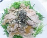 5分で出来る♪激旨♪簡単♪水菜の豚肉蒸し作り方2写真