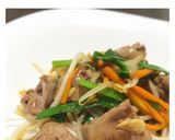 【話題入り】鶏レバーのニラもやし炒め作り方5写真