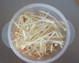 レンジで簡単☆あんかけ塩もやし。作り方2写真