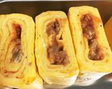 お弁当☆オムレツ風卵焼き作り方3写真