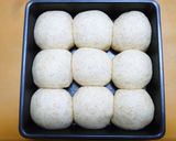 大豆粉入り全粒粉ちぎりパン作り方7写真