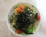 茶そばの海鮮サラダ作り方11写真