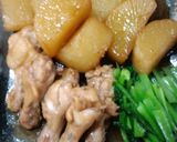 大根と手羽元の煮物♪作り方6写真