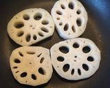 れんこんのカリカリチーズ焼き！作り方1写真
