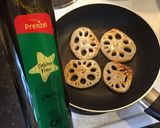 れんこんのカリカリチーズ焼き！作り方2写真