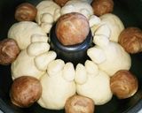 トトロの仲良しちぎりパン♡おやつにも♪作り方6写真