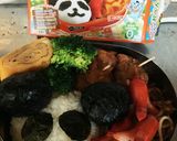 子供菓子そっくり キモパンダ弁当作り方10写真