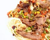 ラーメンなどの具材に！牛すき風味の卵とじ作り方4写真
