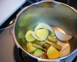 お腹きれいに♪♪和風ごぼポタ作り方1写真