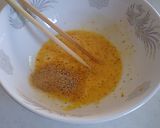 釜玉風うどん作り方1写真