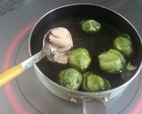 豚バラと芽キャベツのコロコロ回鍋肉作り方3写真