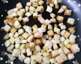 簡単★おつまみにも香ばしサクッとクルトン作り方3写真