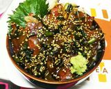 お刺身漬け丼作り方5写真