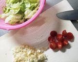 えのき&肉味噌豆腐サラダ作り方2写真
