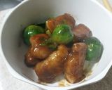 豚バラと芽キャベツのコロコロ回鍋肉作り方7写真