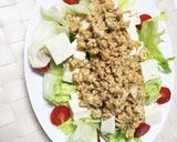 えのき&肉味噌豆腐サラダ作り方5写真