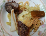血管ダイエット食682（焼きそば定食）作り方5写真
