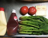 簡単☆トマトとほうれん草のグラタン作り方1写真
