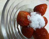 レンジで簡単、1回分の苺ジャム作り方1写真