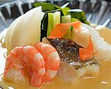 鱈と海老と蕪☆豆乳酢味噌ソース作り方8写真