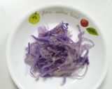 春はあけぼの♡紫スープ♡作り方4写真
