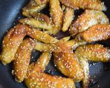 パリッと香ばしい☆鶏手羽先の照り照り焼き作り方11写真