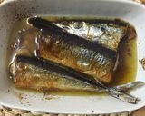 秋刀魚のアヒージョ（オイルサンマ）作り方3写真