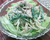 いんげんツナパスタサラダ作り方3写真