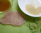 レンジで簡単！焼きパン粉ささみカツ丼作り方1写真