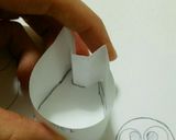 ＊手作り型でトトロの型抜きクッキー＊作り方1写真