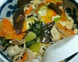 手間のみ省いた中華丼~(　~´ω`)~作り方6写真