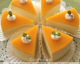 マンゴーのレアチーズケーキ ムース作り方19写真