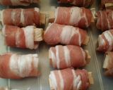 肉ちょっぴりでも満足感！豆腐の肉巻き作り方4写真