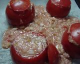 トマトのひき肉オーブン焼き作り方3写真