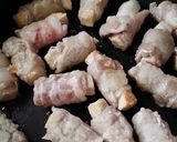肉ちょっぴりでも満足感！豆腐の肉巻き作り方7写真