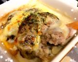 絶品♡濃厚ホワイトソース焼きハンバーグ作り方6写真