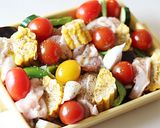 グリラーで　彩り野菜のグリル焼き作り方3写真
